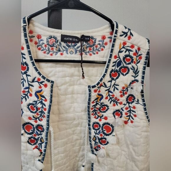 Antik Batik Free People Helene Quilted Vest Small New NWoT - Picture 4 of 8